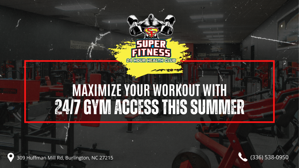 24/7 Gym Access