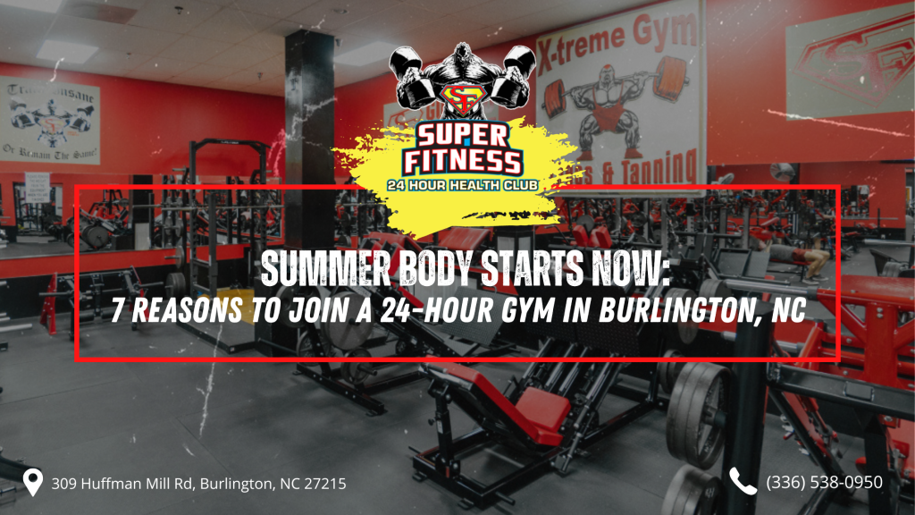 7 Reasons to Join a 24-Hour Gym in Burlington, NC