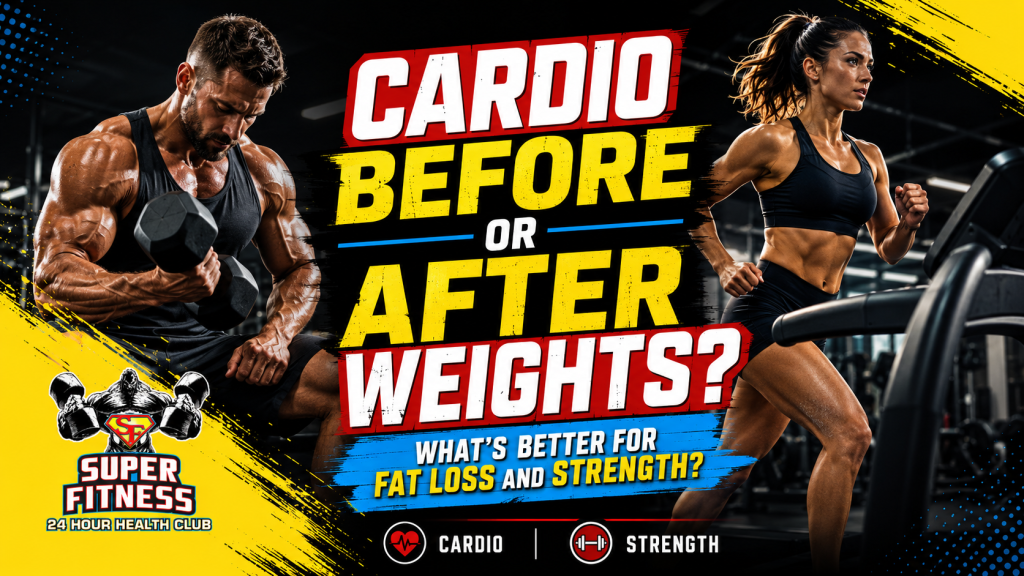 Cardio Before or After Weights? What’s Better for Fat Loss and Strength?